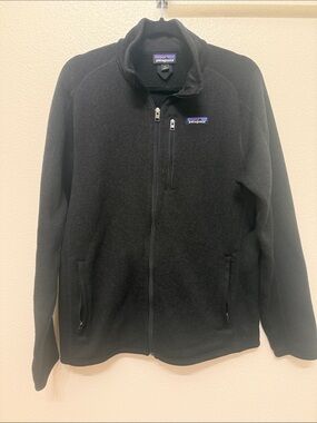 Patagonia Black Men's Full-Zip Performance Fleece Jacket